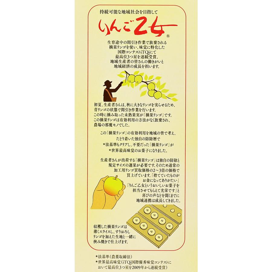 乙女りんご16パック りんご乙女 16枚入 | モン蓼科【信州セレクトショップ】