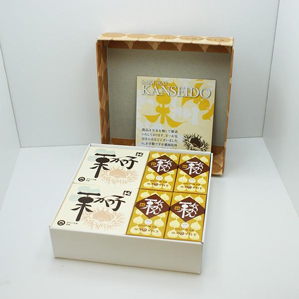 桜井甘精堂栗羊羹 かの子 桜井甘精堂ひとくち詰め合せ1号 信州長野県