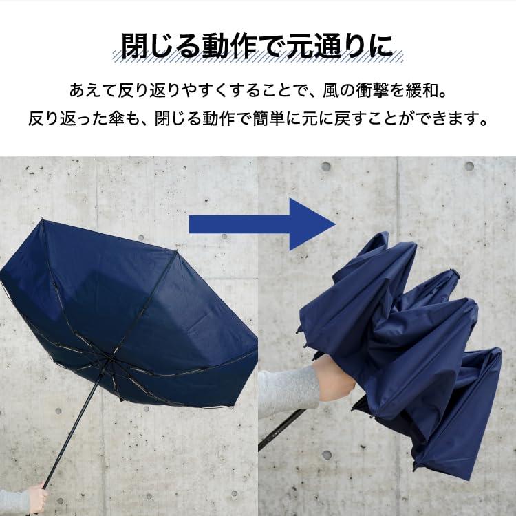Wpc. ワールドパーティー 2023年 雨傘 UNISEX WIND RESISTANCE FOLDING UMBRELLA ブラック 65cm 耐風 晴雨兼用 メンズ レディース 折りたたみ傘 UX003-900-002 |  | 04