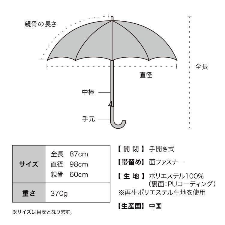 Wpc. ワールドパーティー 日傘 SiNCA LONG 60 グリーン 60cm 晴雨兼用 メンズ レディース 長傘 SI01-919-101 (父の日 ラッピング不可 プレゼント 入園祝い) |  | 06