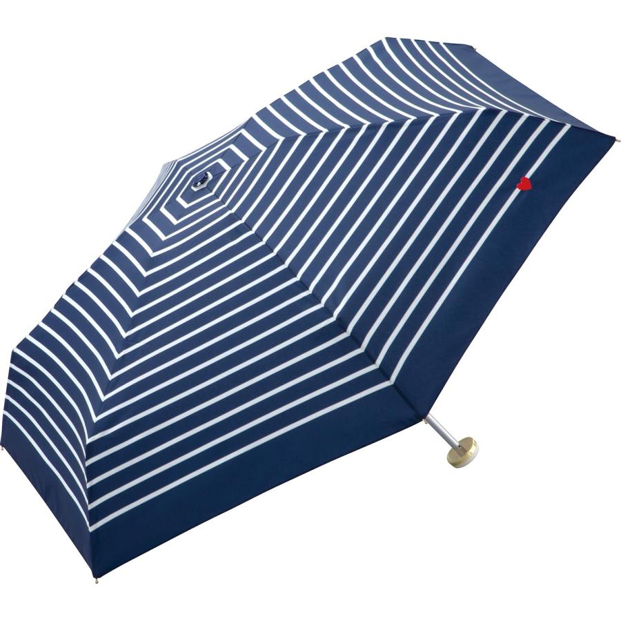 Wpc. ワールドパーティー 2024 雨傘 折りたたみ傘 ハート刺繍 Wpc. ワールドパーティー 2024 雨傘 折りたたみ傘 ハート刺繍