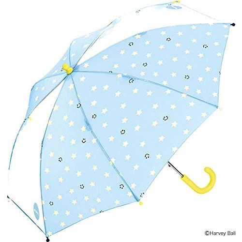 Wpc ワールドパーティー 雨傘 長傘 キッズ傘 スタースマイリー ブルー 50cm 子供 Wkn50 053 雨具 おしゃれ ラッピング不可 生活雑貨 どんぐりの木 通販 Yahoo ショッピング