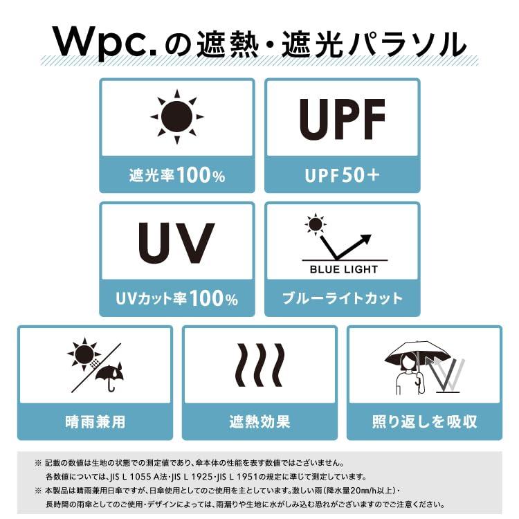 Wpc. ワールドパーティー 2025 日傘 遮光ポシェットタイニー ラベンダー 遮光率100% UVカット率100% UPF50+ 遮熱 晴雨兼用 折りたたみ傘 801-16896-102 (父の日) |  | 02