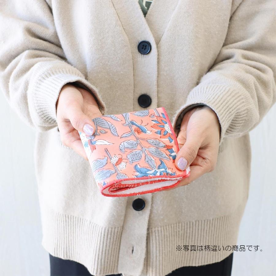トモコーポレーション ハンカチ ブロックプリント オレンジ × 4個 (プレゼント 入園祝い 入学祝い かわいい おしゃれ お返し) |  | 02