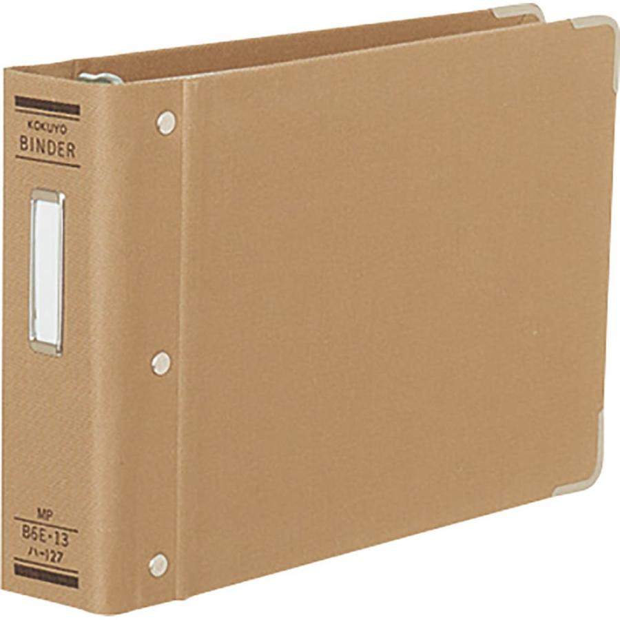Kokuyo コクヨ ファイル バインダー 布貼 B6 横 角金付 13穴 0枚収容 ハ 127 生活雑貨 どんぐりの木 通販 Yahoo ショッピング