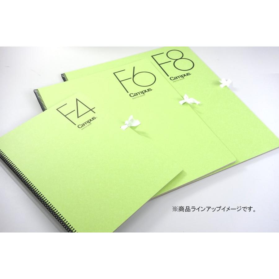 KOKUYO コクヨ スケッチブック F8 タテ スパイラルとじ 20枚 エ-38N × 5冊｜donguri-tree｜06