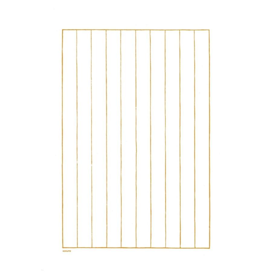 Kokuyo コクヨ 決定版便箋 風月 縦罫10行 6号 セミb5 30枚 ヒ 327 5組 生活雑貨 どんぐりの木 通販 Yahoo ショッピング