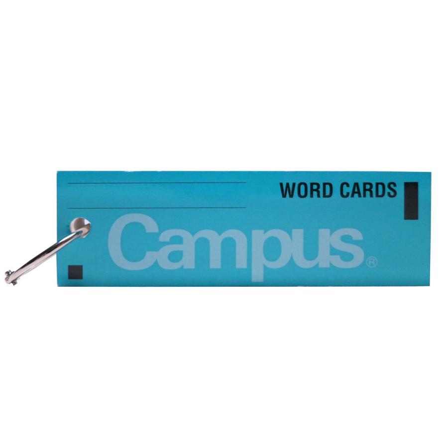 Kokuyo コクヨ キャンパス 単語カード カードリングとじ サイズ大長 50枚 青 タン 103b 10個 生活雑貨 どんぐりの木 通販 Yahoo ショッピング
