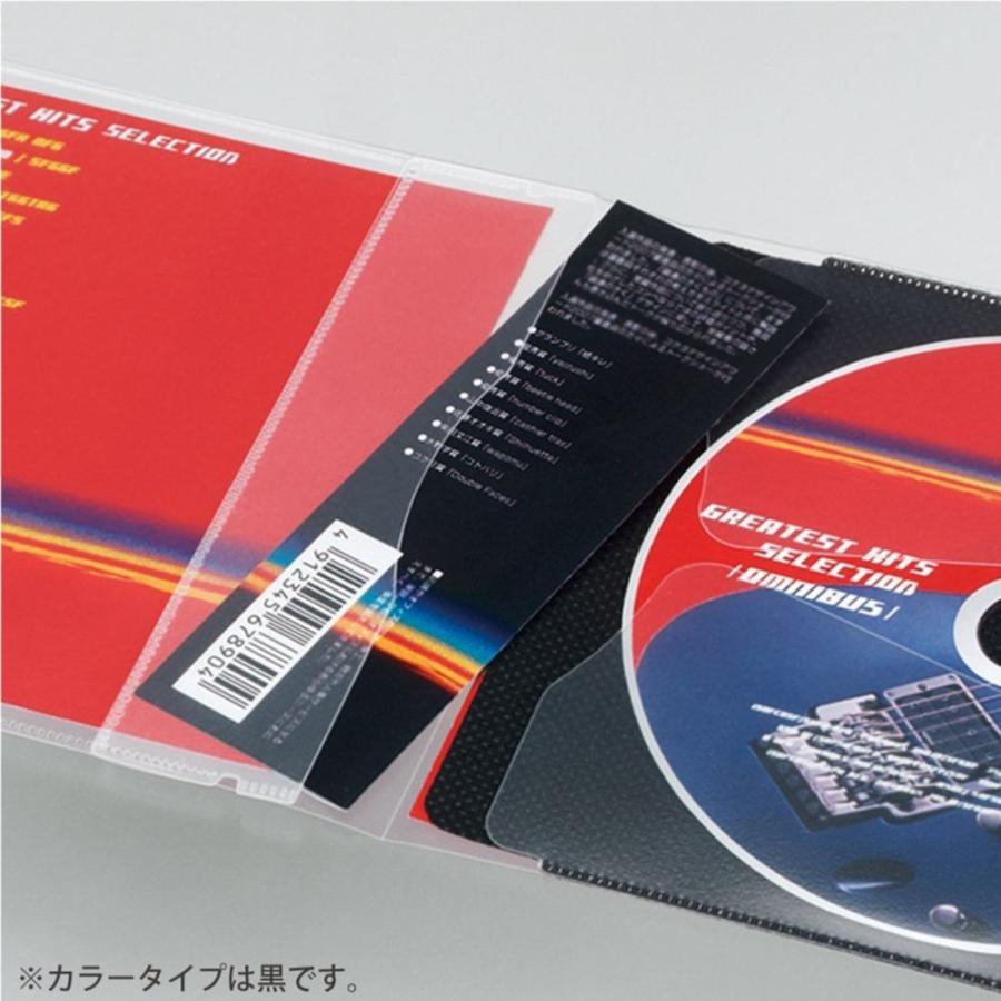 KOKUYO コクヨ CD DVDケース メディアパス 1枚収容 100枚 黒 EDC-CME1-100Dの画像