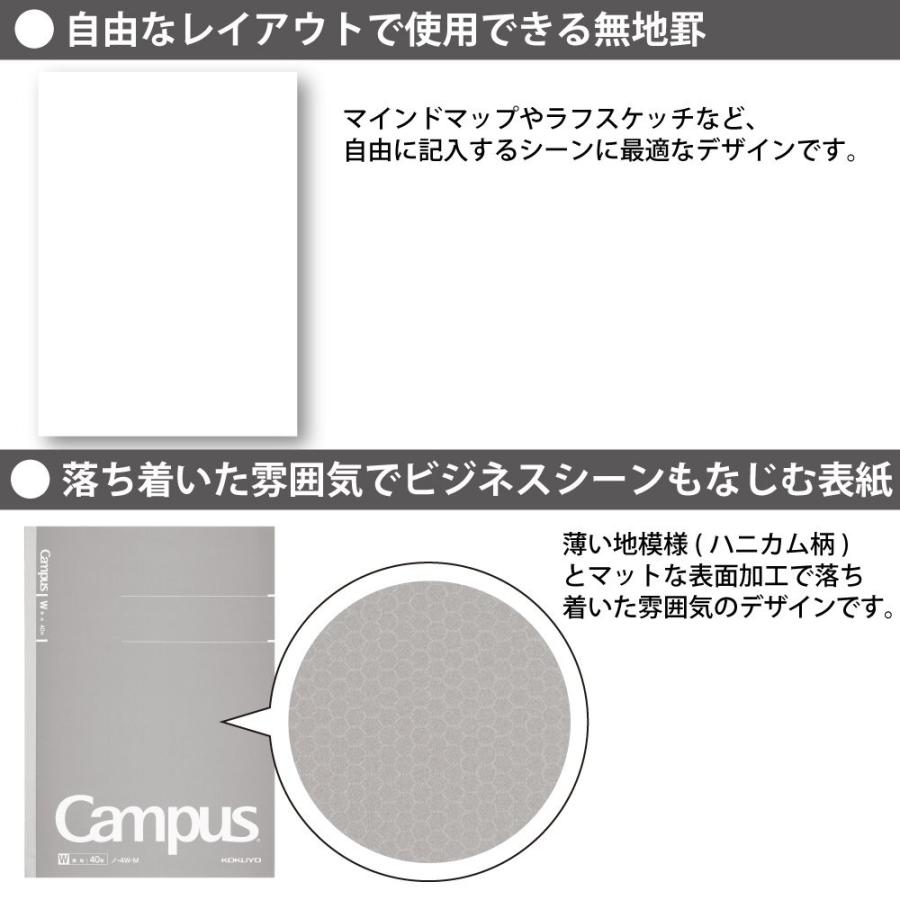 Kokuyo コクヨ キャンパスノート 大人キャンパス 無地 B5 40枚 ノ 4w M 5冊 生活雑貨 どんぐりの木 通販 Yahoo ショッピング