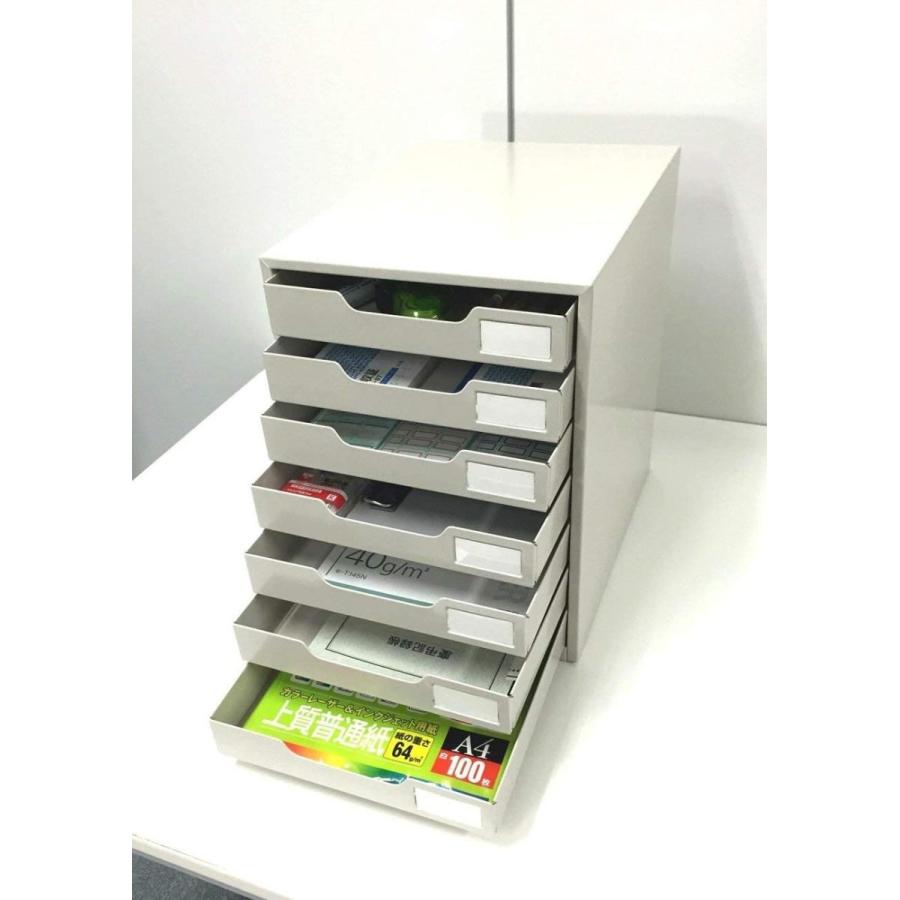 KOKUYO（コクヨ） レターケース スチール引き出し A4縦 片引 7段 LC-7M