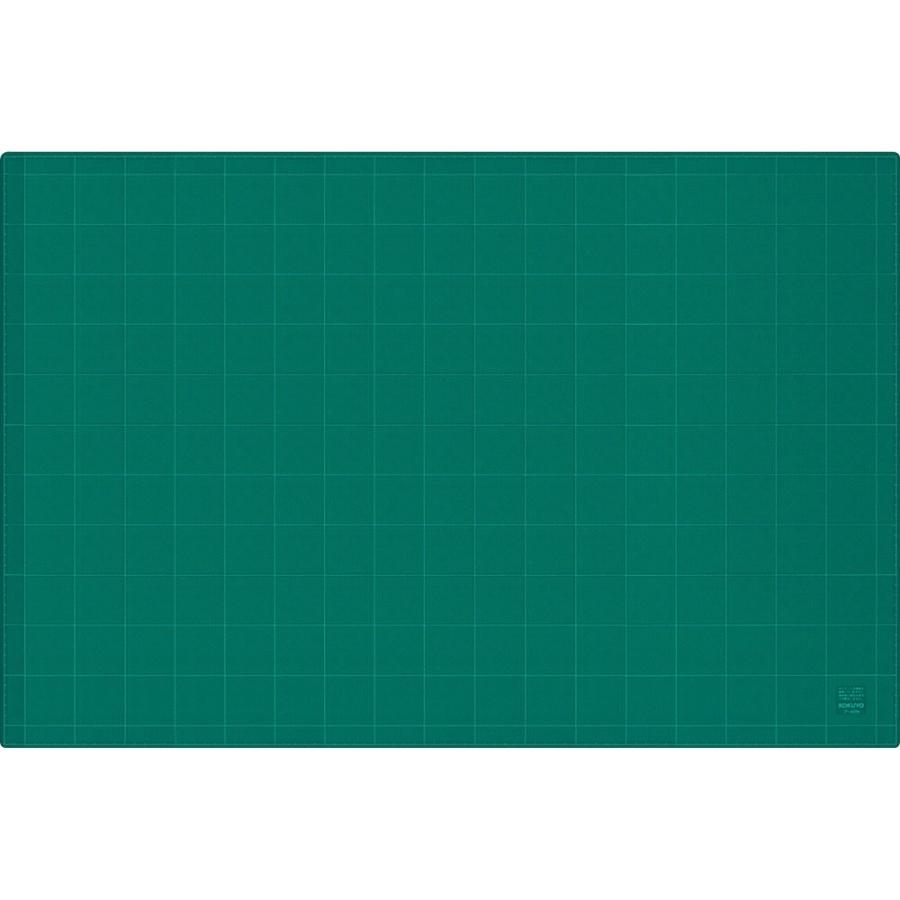 KOKUYO コクヨ カッティングマット 3mm厚 グリーン 両面 方眼罫 600×900mm マ-44N