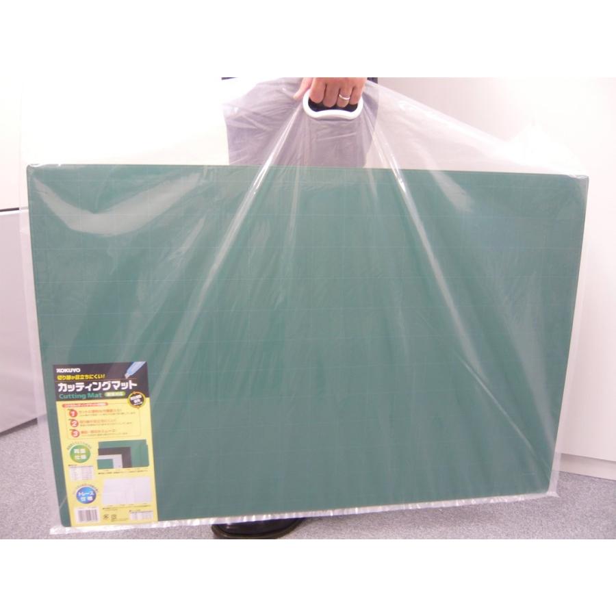 KOKUYO コクヨ カッティングマット 3mm厚 グリーン 両面 方眼罫 600×900mm マ-44N_2