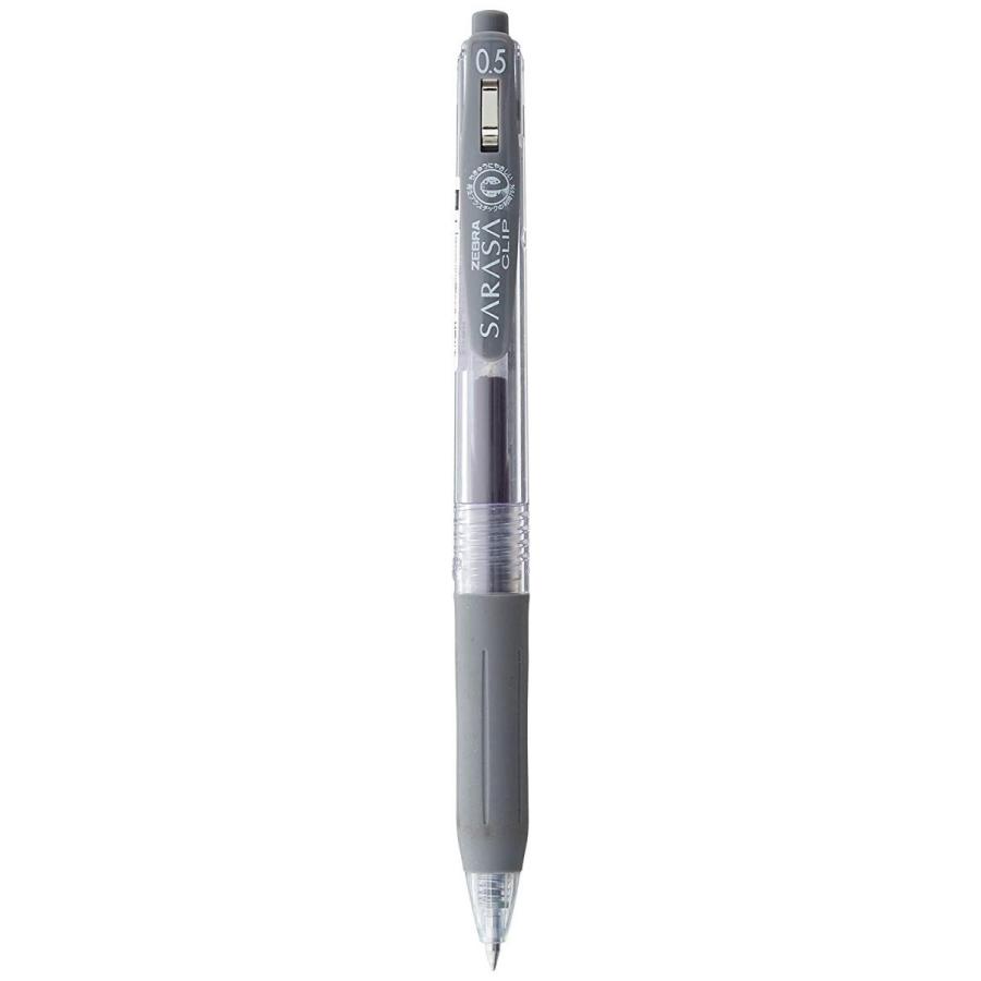 Zebra ゼブラ ジェルボールペン サラサクリップ 0 5mm グレー Jj15 Gr 10本 生活雑貨 どんぐりの木 通販 Yahoo ショッピング