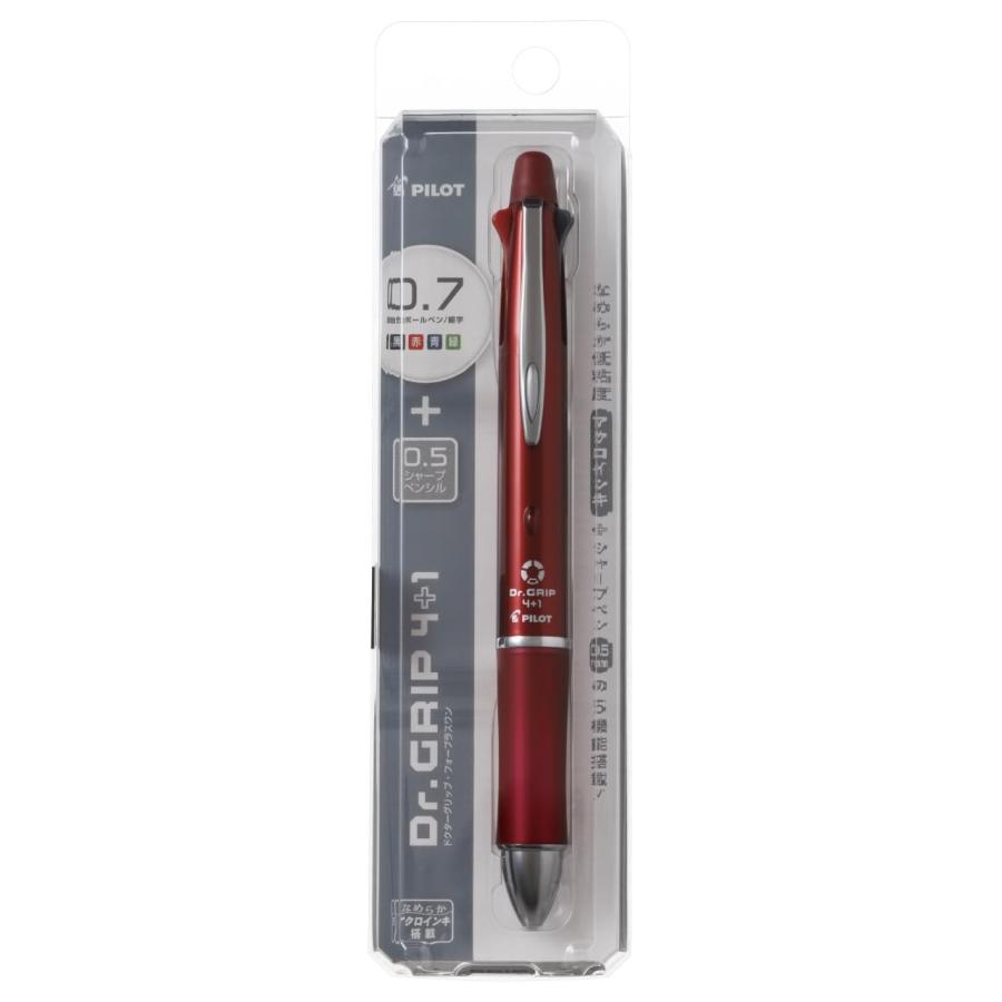 【廃番 極稀】■PILOT  ドクターグリップ 1000円モデル シャープ 赤■ 廃番 極稀】□PILOT ドクターグリップ 1000円モデル シャープ 赤