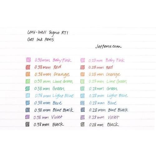 Uni Mitsubishi Pencil ユニ 三菱鉛筆 ユニボール シグノ Rt1 0 38mm 黒ピンク Umn 155c 38b 13 10本 生活雑貨 どんぐりの木 通販 Yahoo ショッピング