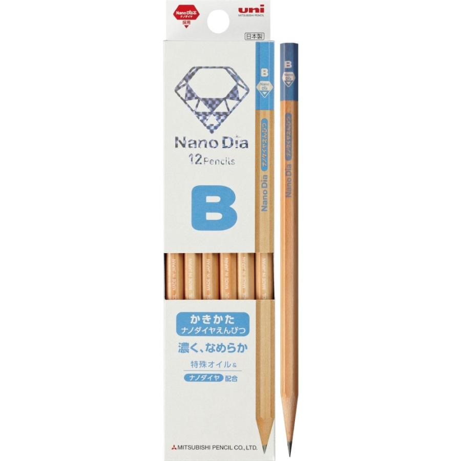 Uni Mitsubishi Pencil ユニ 三菱鉛筆 かきかた鉛筆 ナノダイヤ 木軸 B 青 K6906b 生活雑貨 どんぐりの木 通販 Yahoo ショッピング
