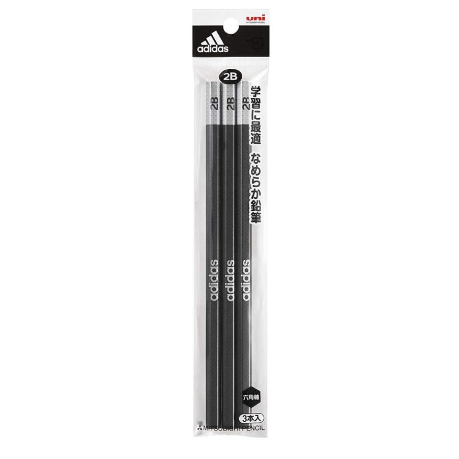 uni MITSUBISHI PENCIL ユニ 三菱鉛筆 アディダス adidas 鉛筆 硬度 2B 