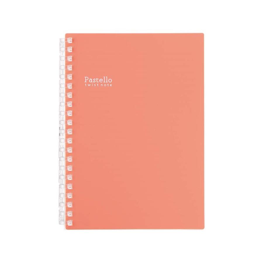 Lihit Lab リヒトラブ ラブ ツイストノート パステロ Pastello パステルカラー B6 レッド N 1969 3 生活雑貨 どんぐりの木 通販 Yahoo ショッピング