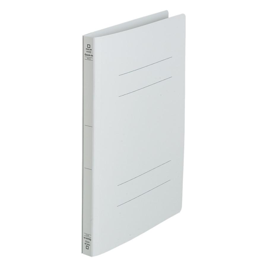 Kingjim キングジム フラットファイルクイックイン 4432 グレー 生活雑貨 どんぐりの木 通販 Yahoo ショッピング