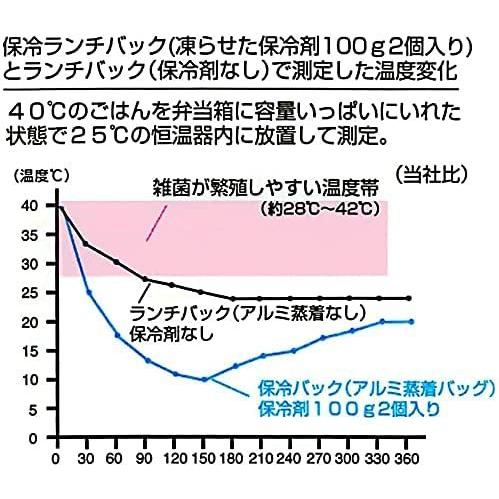 SKATER スケーター 保冷 ランチバック 1段 弁当箱 600ml~900ml用 保冷剤 2個付 (母の日 プレゼント 入園グッズ 運動会 子供 小学生 お弁当箱 ランチボックス)｜donguri-tree｜10