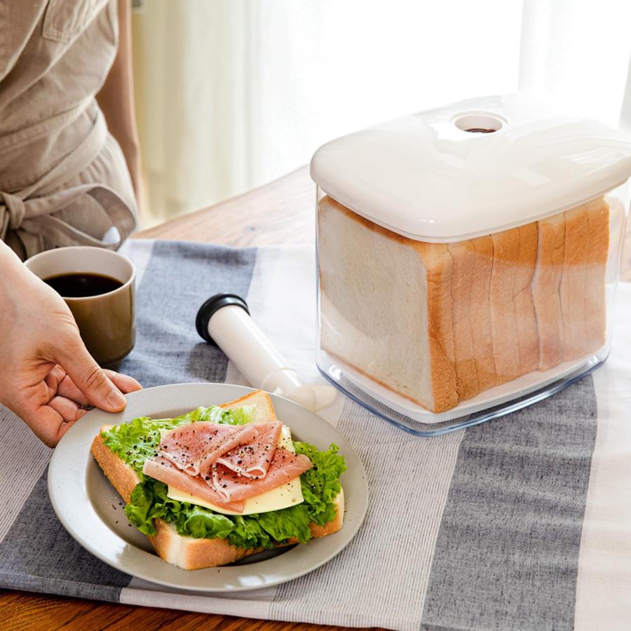 SKATER スケーター 真空 パンケース パン保存容器 シール容器 BBR4N (プレゼント 入園祝い 入学祝い かわいい おしゃれ お返し) | スケーター | 02