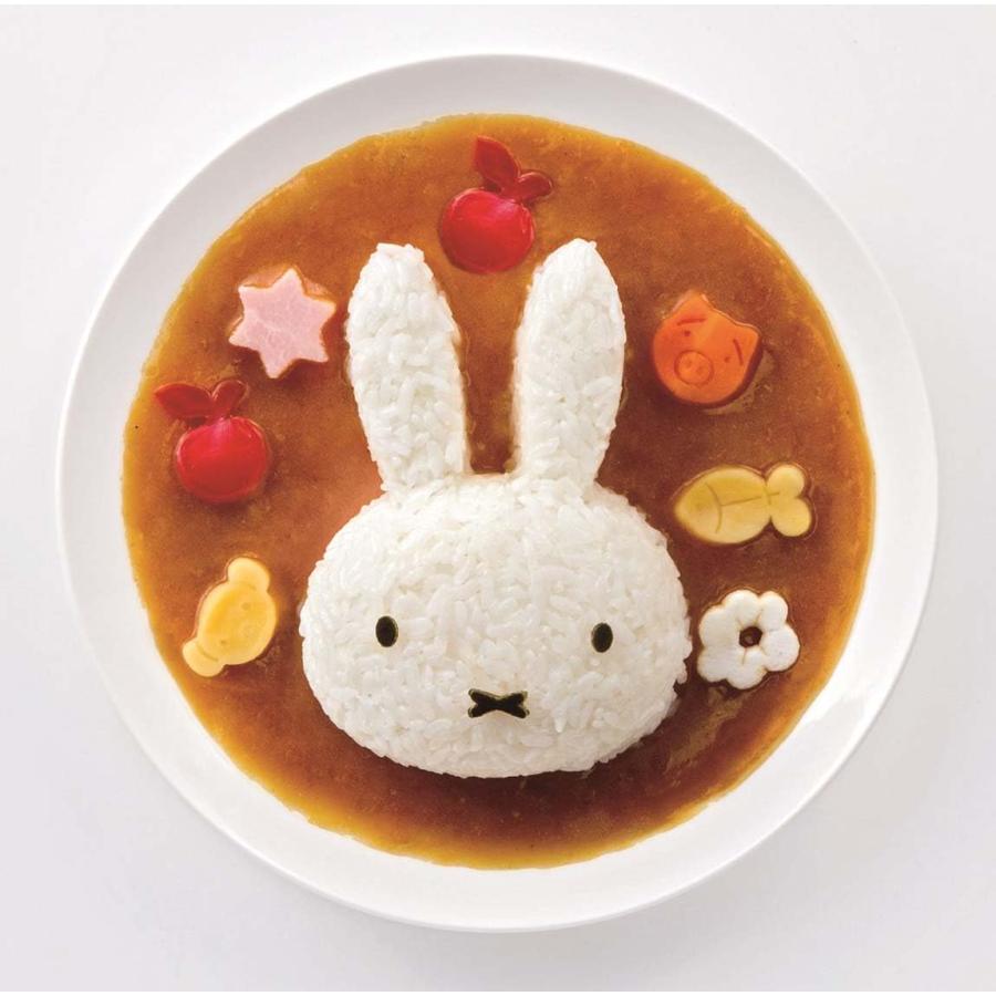 Miffy（ミッフィー） SKATER スケーター キャラカレー ご飯型 野菜抜き