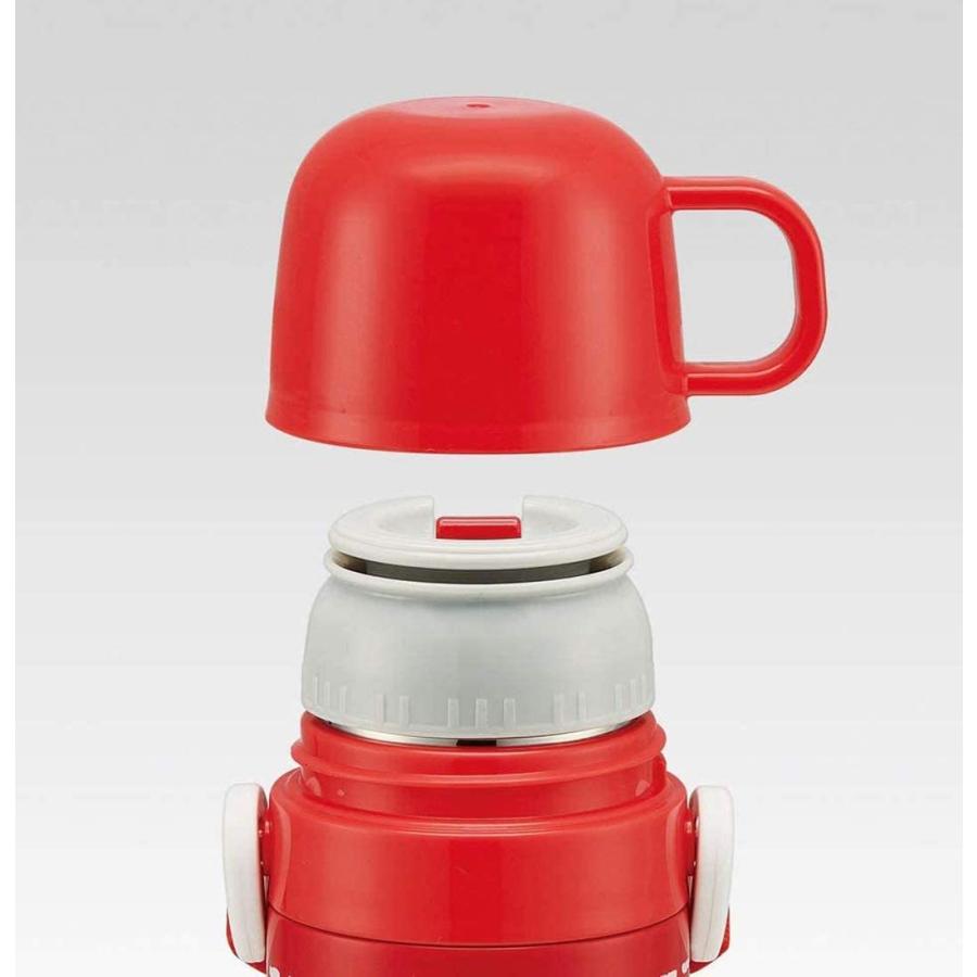 SKATER スケーター SDC4SKDC4専用コップパーツ 2WAYボトルコップ 別売りパーツ コップ飲みパーツ 子供用水筒 部品 P-SKDC4-C コップパーツ P-SKDC4-C342325 赤 | スケーター | 02