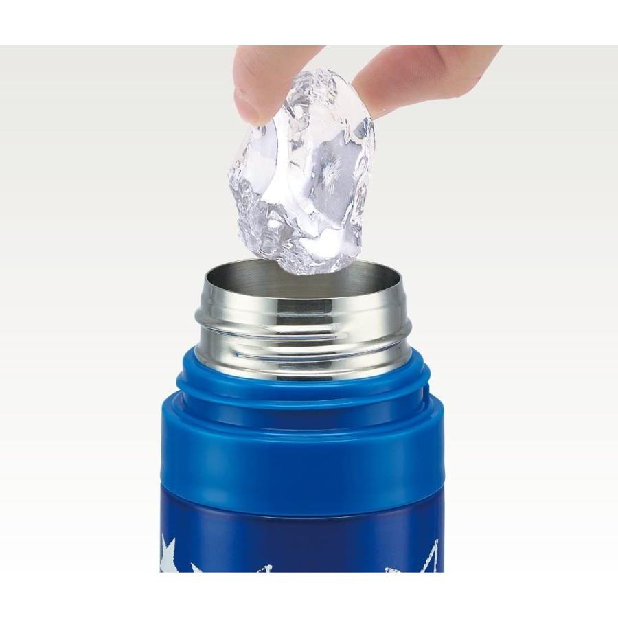 スケーター SKATER 直飲み ステンレス 水筒 470ml ボトルカバー付き 星