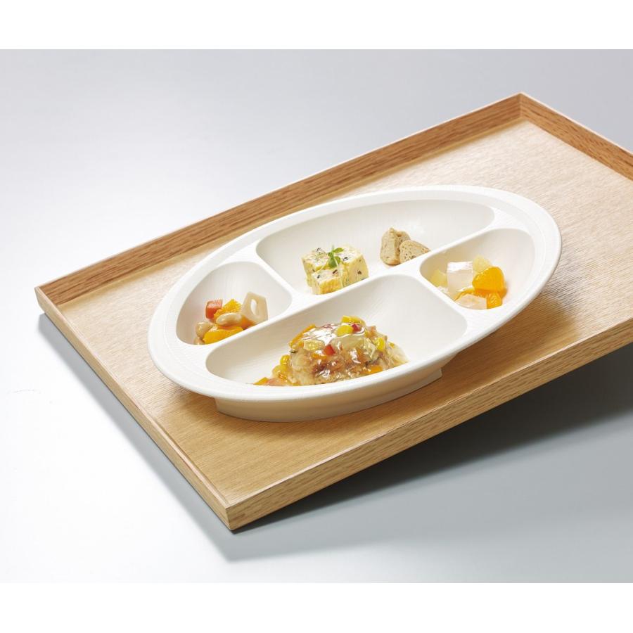 SKATER スケーター 木目 すくいやすい 仕切プレート ブラウン 日本製 NLPS1 (プレゼント 入園祝い 入学祝い 子供 小学生 かわいい おしゃれ お返し キッズ) | スケーター | 04