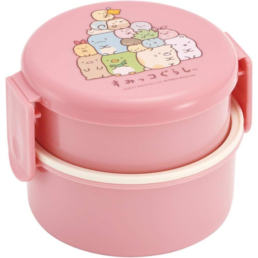 Skater スケーター 弁当箱 2段 丸型 すみっコぐらし スタンダード ピンク 日本製 500ml Onwr1 母の日 入園祝い 入学祝い 入園特集 入学特集 入園準備 入学準備 生活雑貨 どんぐりの木 通販 Yahoo ショッピング