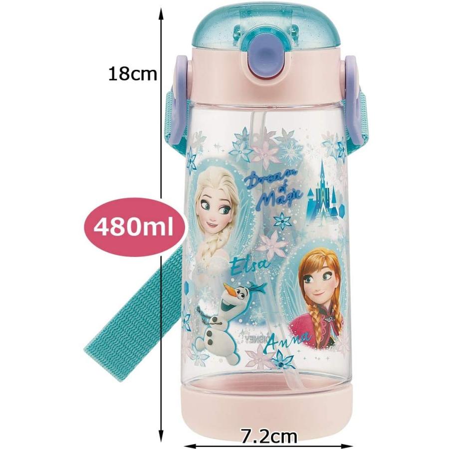 Skater スケーター アナと雪の女王 水筒 ワンプッシュ クリア ストローボトル Frozen 19 ディズニー 母の日 入園祝い 入学祝い 入園特集 入学特集 入園準備 生活雑貨 どんぐりの木 通販 Yahoo ショッピング