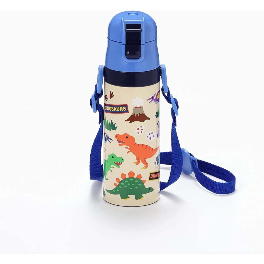 SKATER スケーター 子供用 ステンレス 水筒 ディノサウルス 470ml SDC4 (プレゼント 入園準備 入学準備 運動会 保育園 幼稚園 小学校 子供 男の子 小学生) | スケーター | 05