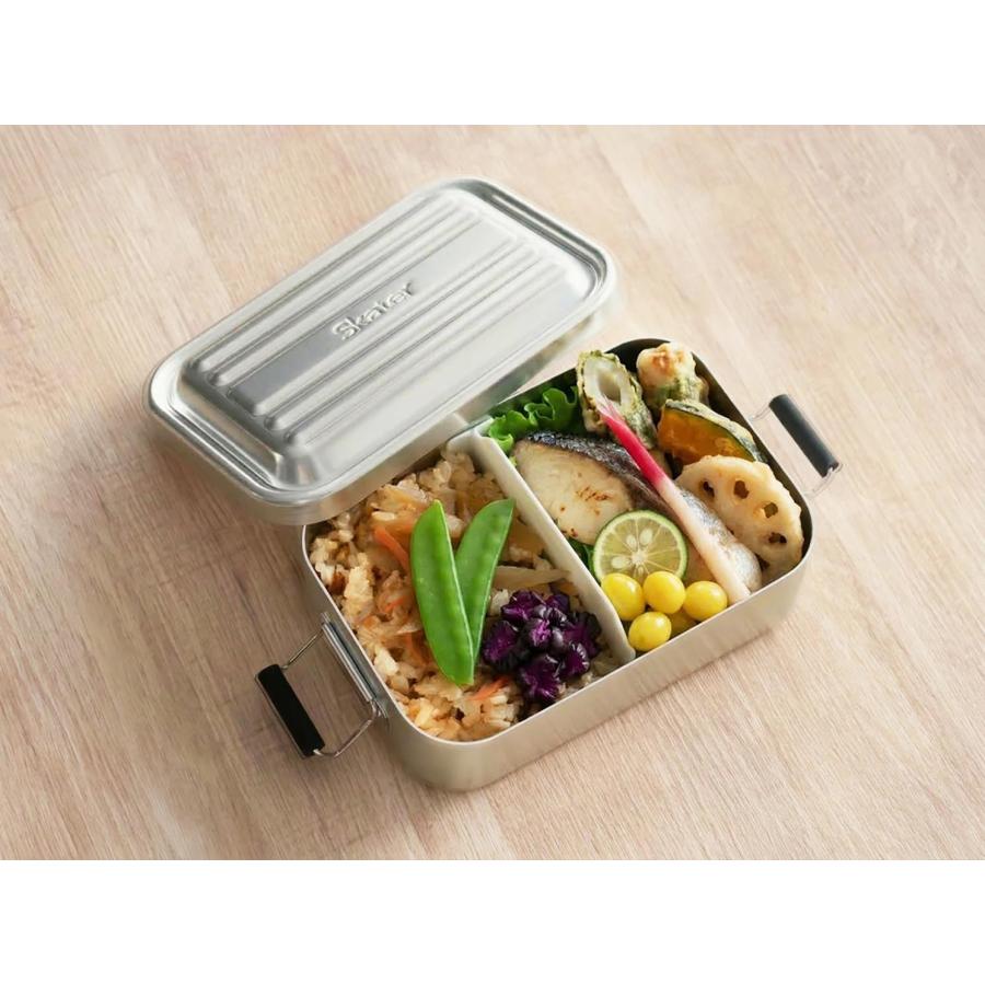 スケーター SKATER 弁当箱 ふわっと盛れる アルミ製 お弁当箱 シルバー