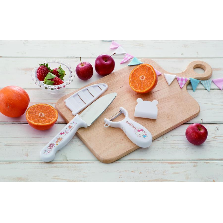 ハローキティ キッチン ピーラー 皮向き器 レトロ レア 他３点 まとめ売り ⑤ スケーター SKATER 皮むき器 ピーラー 安全 子供用 皮むき ハロー