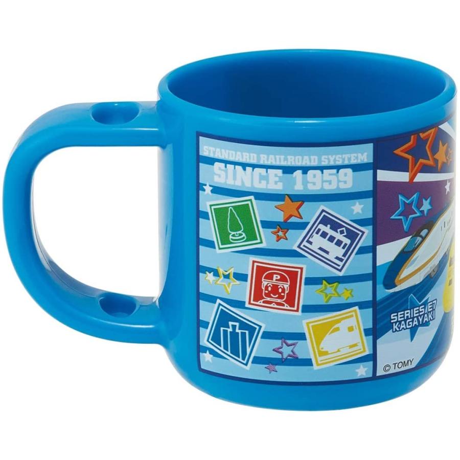 SKATER スケーター 歯ブラシセット 歯ブラシ セット スタンド付 コップ 3-5才園児用 180ml 14.5cm プラレール 19 KTB5 (プレゼント 運動会 幼稚園 子供 男の子) | スケーター | 02