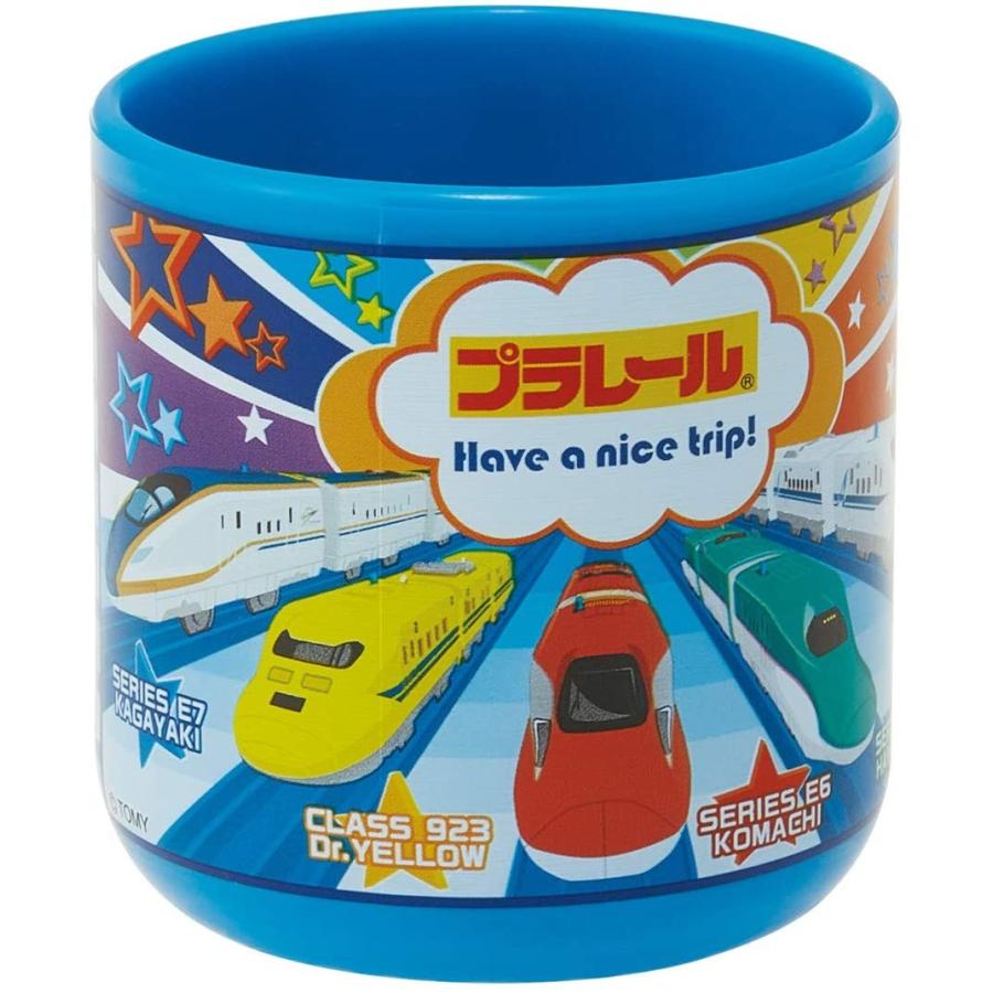 SKATER スケーター 歯ブラシセット 歯ブラシ セット スタンド付 コップ 3-5才園児用 180ml 14.5cm プラレール 19 KTB5 (プレゼント 運動会 幼稚園 子供 男の子) | スケーター | 03