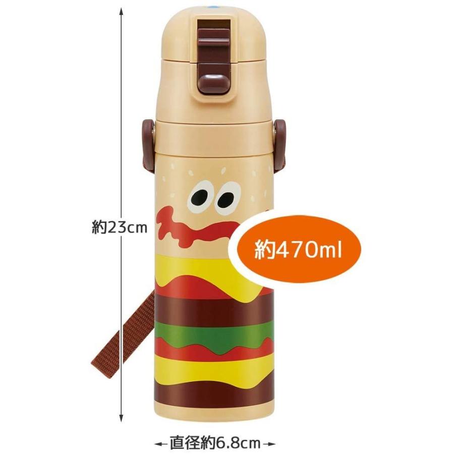 Skater スケーター スポーツボトル 子供用 ステンレス 水筒 バーガーコンクス バーガー 470ml Sdc4 母の日 入園 入学 入園入学 入学祝い 入園特集 入学特集 生活雑貨 どんぐりの木 通販 Yahoo ショッピング