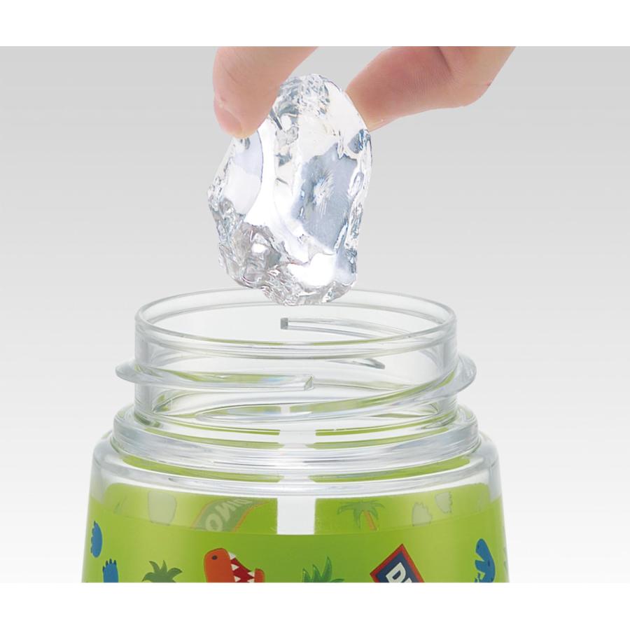 スケーター SKATER ダイカット ストロー付 ボトル 水筒 420ml スケーター SKATER ダイカット ストロー付 ボトル 水筒 420ml