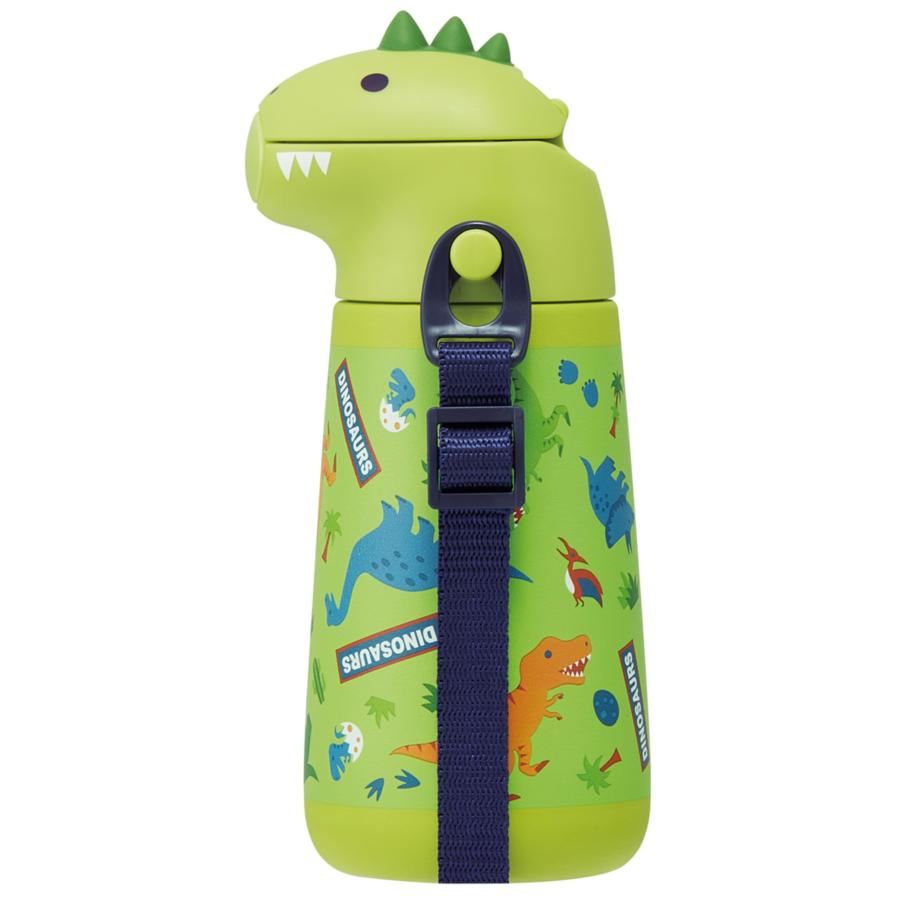 スケーター SKATER ダイカット ストロー付 ボトル 水筒 420ml スケーター SKATER ダイカット ストロー付 ボトル 水筒 420ml