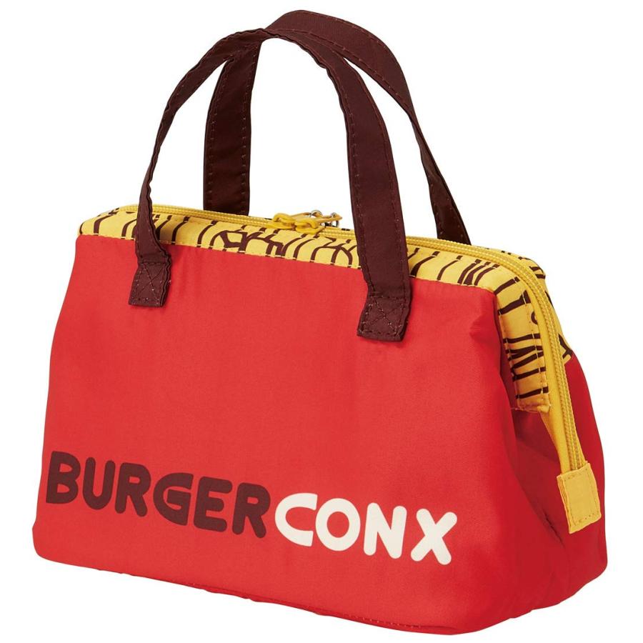 SKATER スケーター 保冷 がま口 ランチバッグ バーガーコンクス ポテト KGA1 (プレゼント 入学祝い 入園特集 入学特集 入園準備 入学準備 運動会 保育園 幼稚園) | スケーター | 01