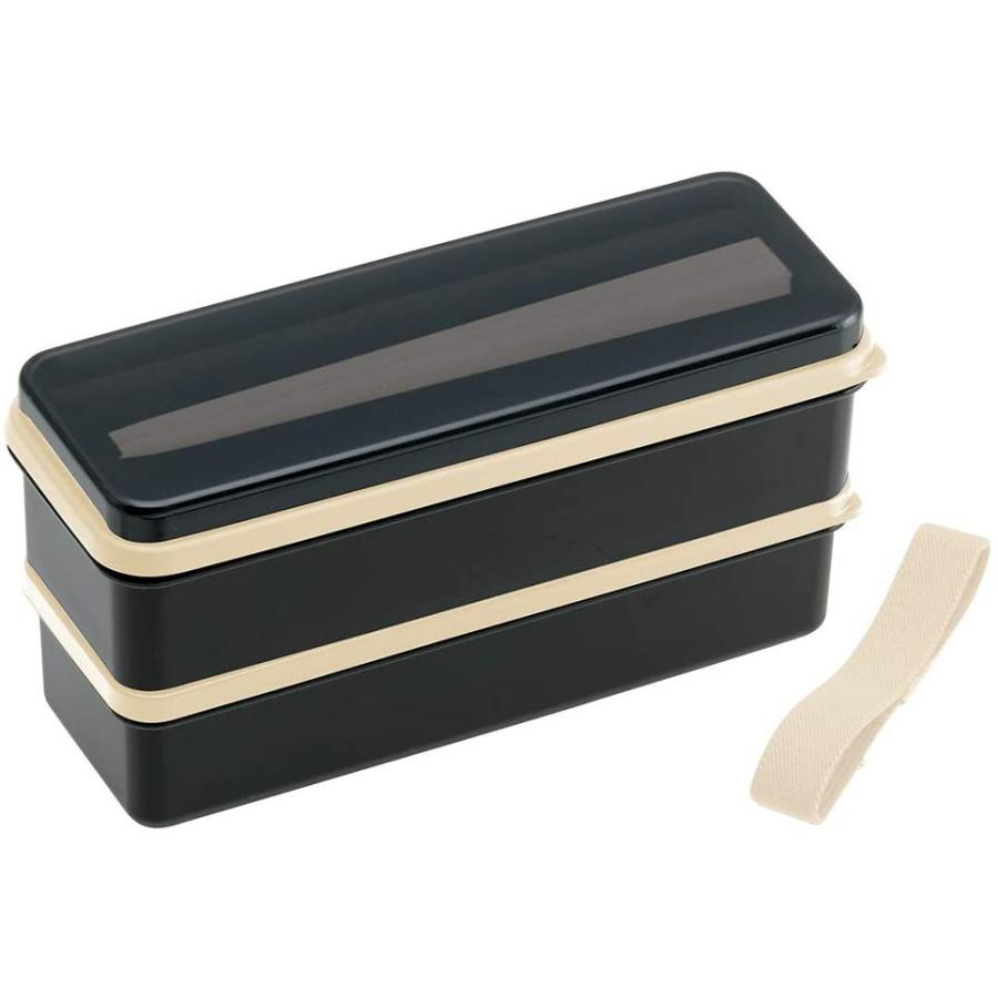 Skater スケーター Ag 銀イオン 抗菌 弁当箱 2段 シリコン製内蓋付 630ml