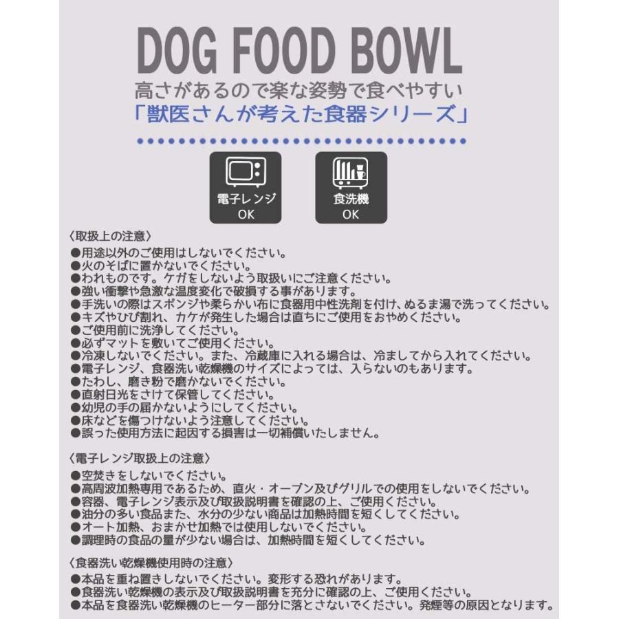 SKATER スケーター 短頭犬用 食器 陶磁器製 ペット餌入れ 幅広 マット付 ミント CHOB3 (プレゼント 入園祝い 入学祝い 子供 小学生 かわいい おしゃれ お返し) | スケーター | 08