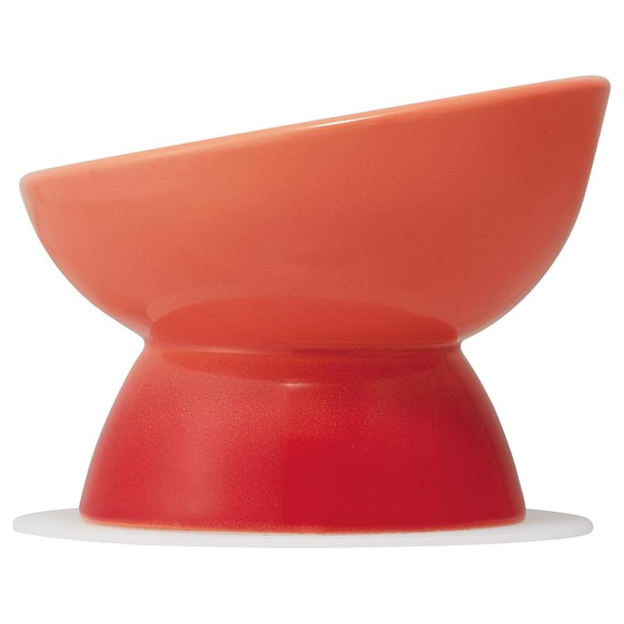 SKATER スケーター ネコ用 食器 陶磁器製 ペット餌入れ マット付 オレンジ CHOB4 (プレゼント 入園祝い 入学祝い 子供 小学生 かわいい おしゃれ お返し) | スケーター