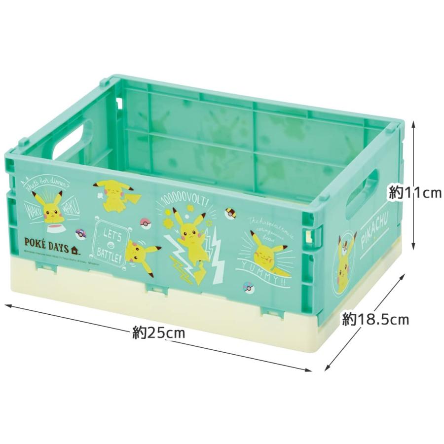 TOMY ポケモン ４段 収納ケース SLW41  SHOPRO13シール付 スケーター SKATER 収納ボックス 折りたたみ 収納 コンテナボックス S