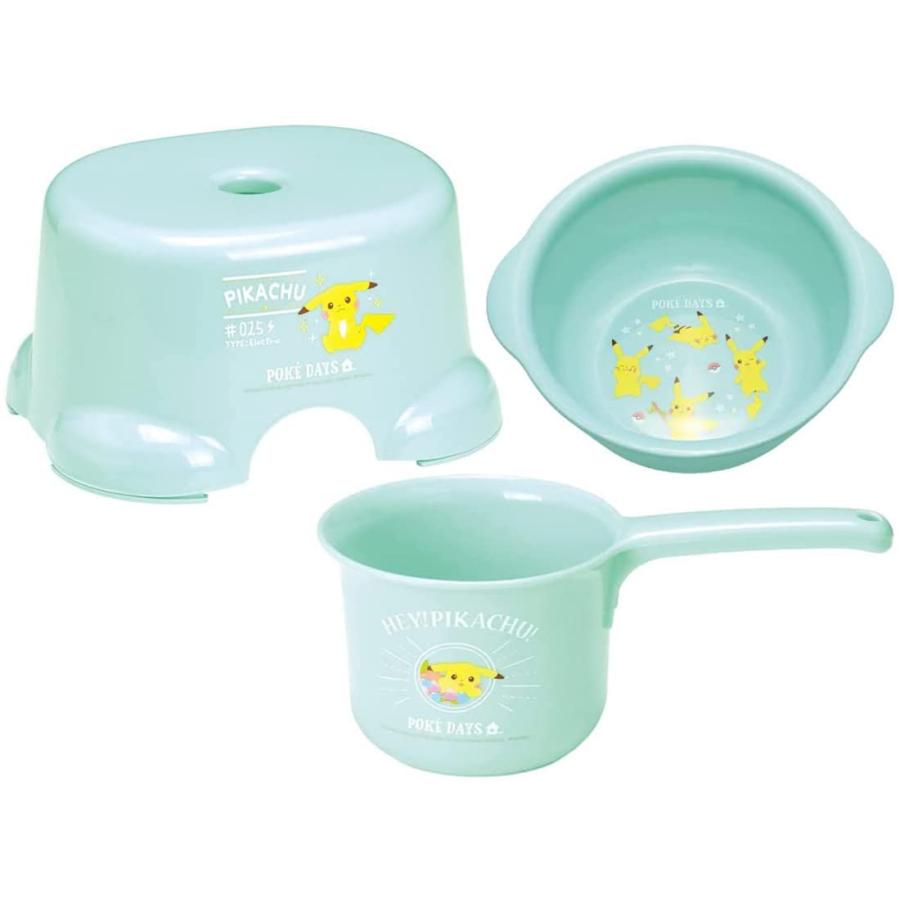 SKATER スケーター 子供用 湯おけ 直径24×高さ9cm ポケモン ポケデイズ BS21N-A (プレゼント 入園祝い 入学祝い 子供 女の子 小学生 かわいい おしゃれ お返し) | スケーター | 03