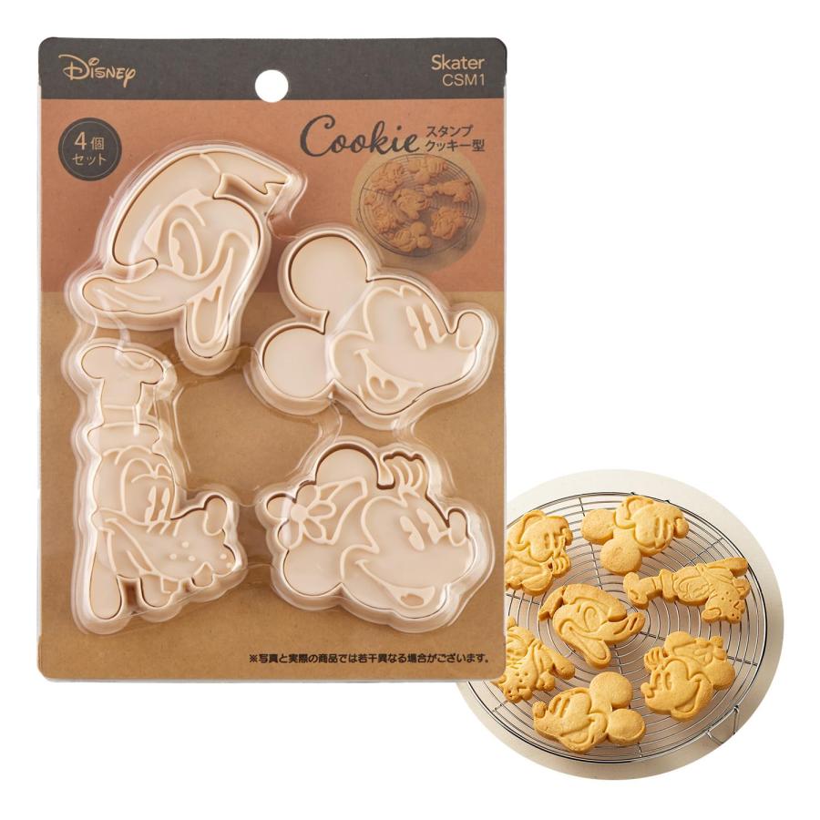クッキー型 スケーター SKATER スタンプ クッキー型 食パン抜き型 ディズニー