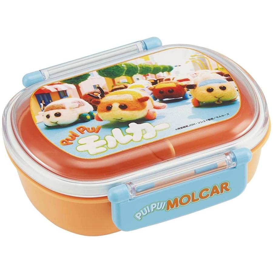 Skater スケーター 子供用 弁当箱 ランチボックス 銀イオン Ag 抗菌 Puipui モルカー 360ml Qaf2baag A 母の日 プレゼント 入園祝い 入学祝い 子供 男の子 名入れ無料