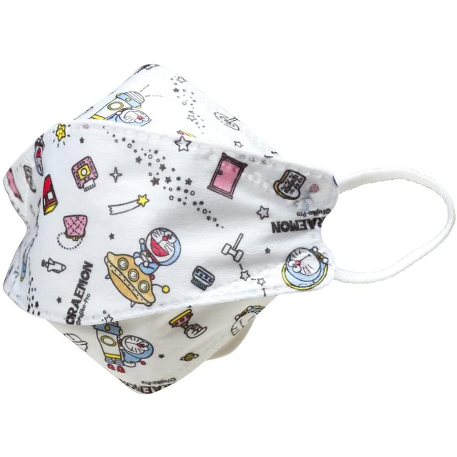 SKATER スケーター 高機能 口元空間 立体 不織布 三層構造 マスク 小さめ 子供用 I'm ドラえもん 宇宙さんぽ サンリオ 5枚 MSKSH3-A (プレゼント 子供 女の子) | スケーター