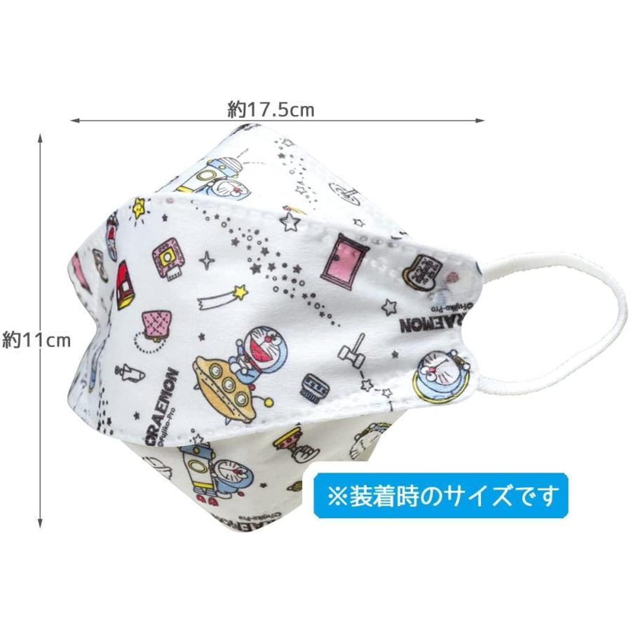 SKATER スケーター 高機能 口元空間 立体 不織布 三層構造 マスク 小さめ 子供用 I'm ドラえもん 宇宙さんぽ サンリオ 5枚 MSKSH3-A (プレゼント 子供 女の子) | スケーター | 04